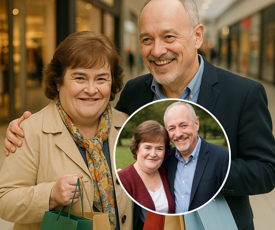 Susan Boyle Steps Out With Mystery CEO Beau in Glamorous London Shopping Spree…“IS THIS LOVE?”