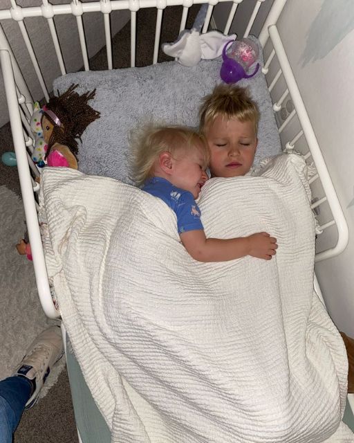 MY KIDS ESCAPED THEIR OWN BEDS, AND I FOUND THEM SLEEPING TOGETHER LIKE THIS