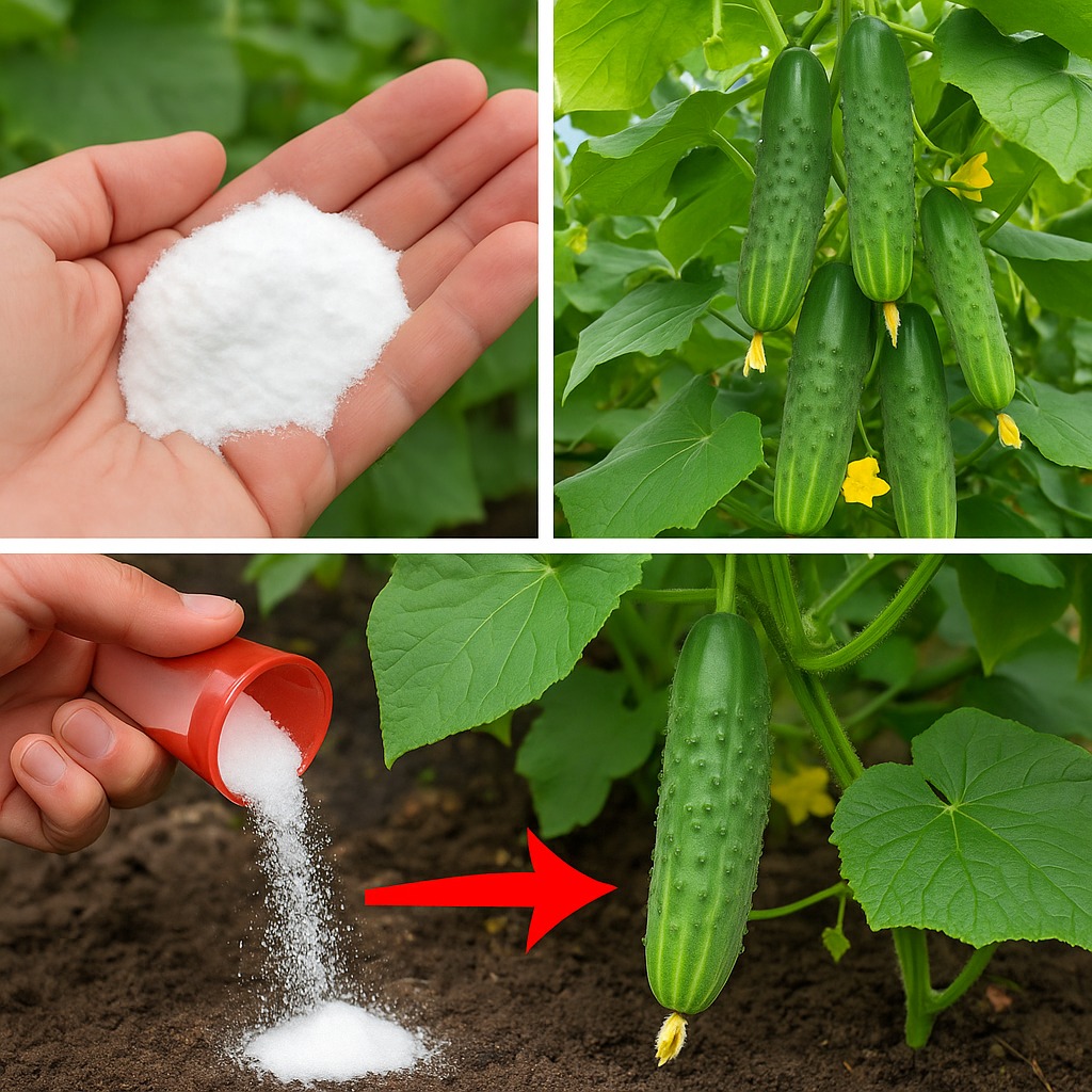 Sprinkle This Secret Ingredient on Your Cucumbers – Harvest Until Fall!