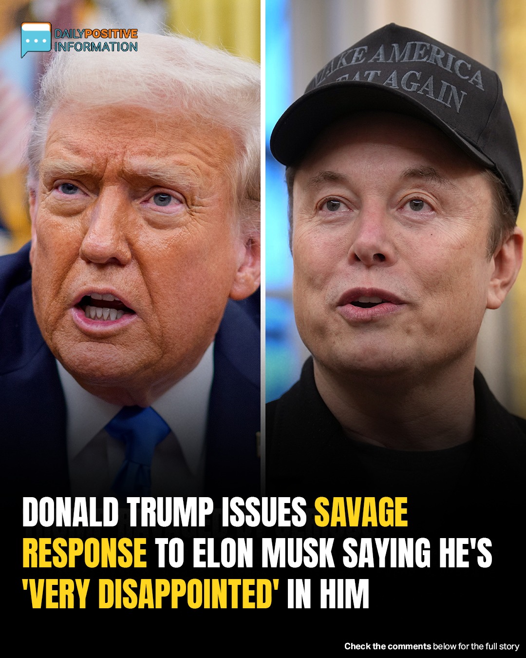 Trump Says He’s ‘Very Disappointed’ In Musk, Threatens To Cut Subsidies Over Public Feud