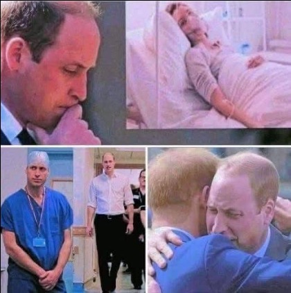 DEADLY FALL Prince Harry is devastated with grief.