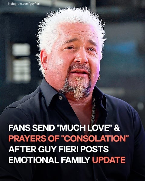 Guy Fieri’s Father’s Day post draws emotional responses from fans.