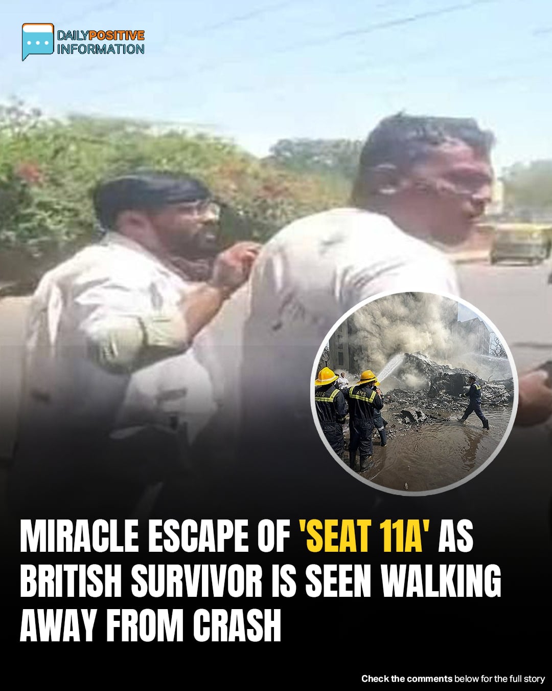 Air India Plane Crash: Authorities Confirm Sole Survivor Found Among 242 Passengers