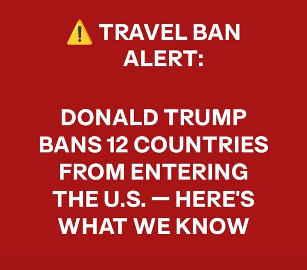 New Travel Restrictions