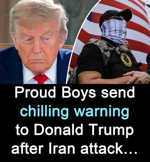 Proud Boys say Trump will lose their support if he engages in Iran war
