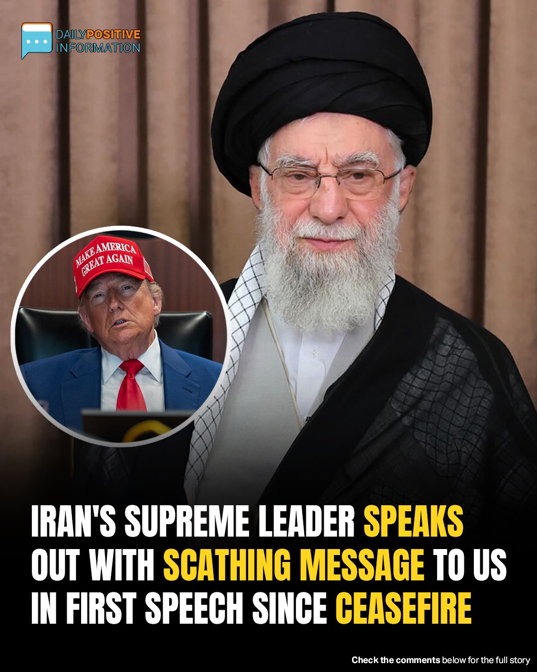 Iran’s Supreme Leader Issues Stark Warning To U.S., Saying Tehran “Slapped America’s Face