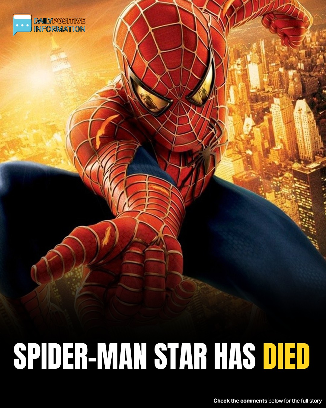 Beloved Spider-Man Actor Tragically Dies—Fans Mourn Worldwide