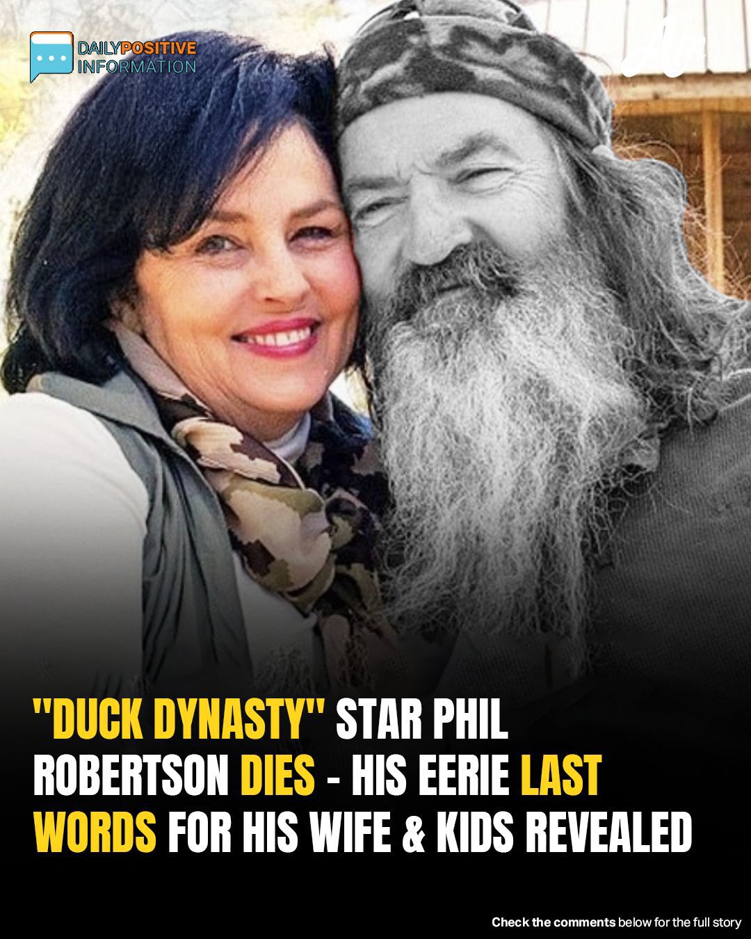 ‘Duck Dynasty’ Patriarch Phil Robertson Dies At 79 After Battle With Alzheimer’s