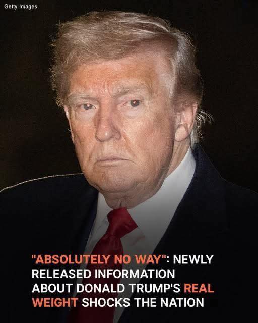 FORMER President Donald Trump released a brief health report from his doctor!