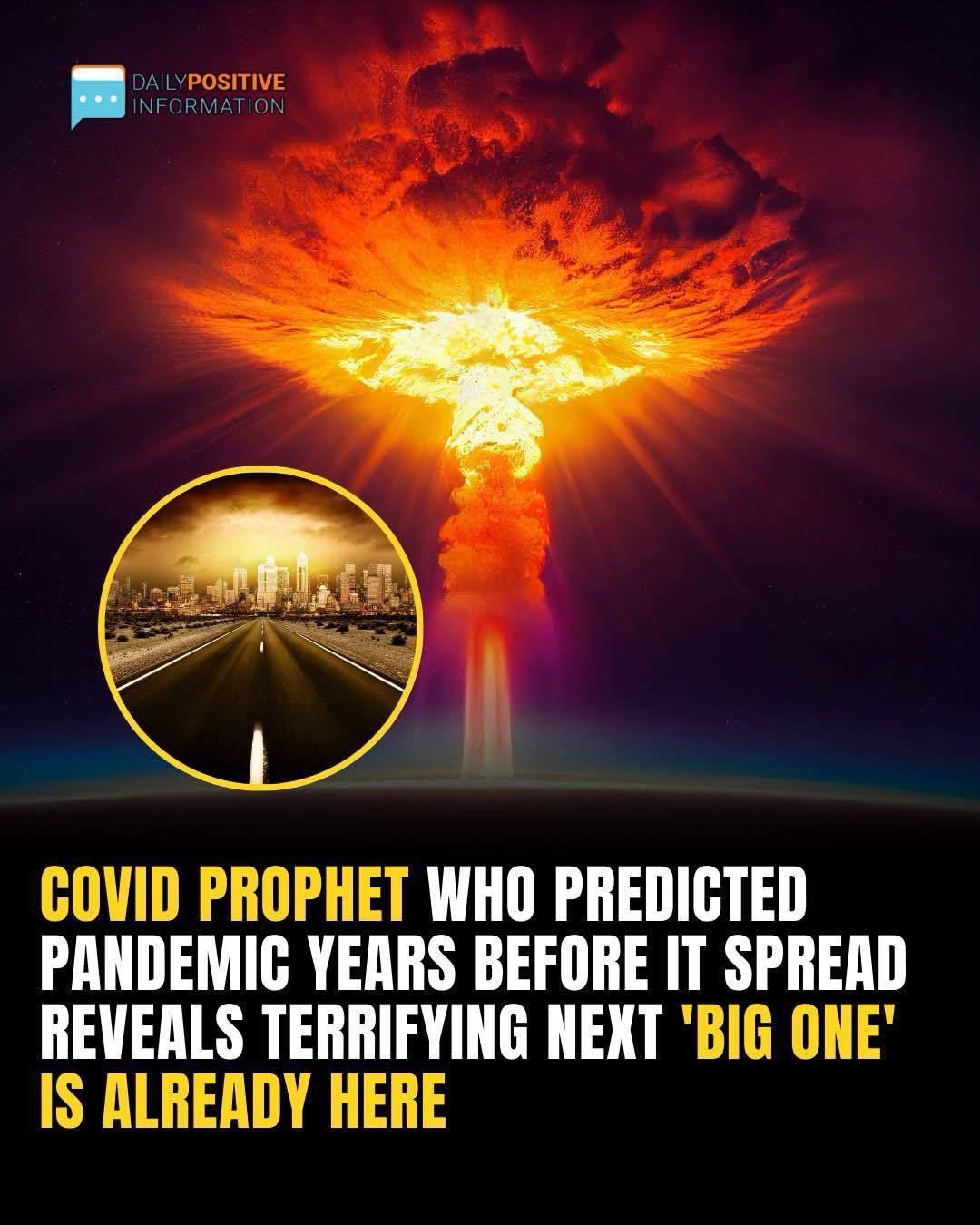 Man Who Predicted Covid Outbreak Reveals Chilling Warning About New Emerging Crisis