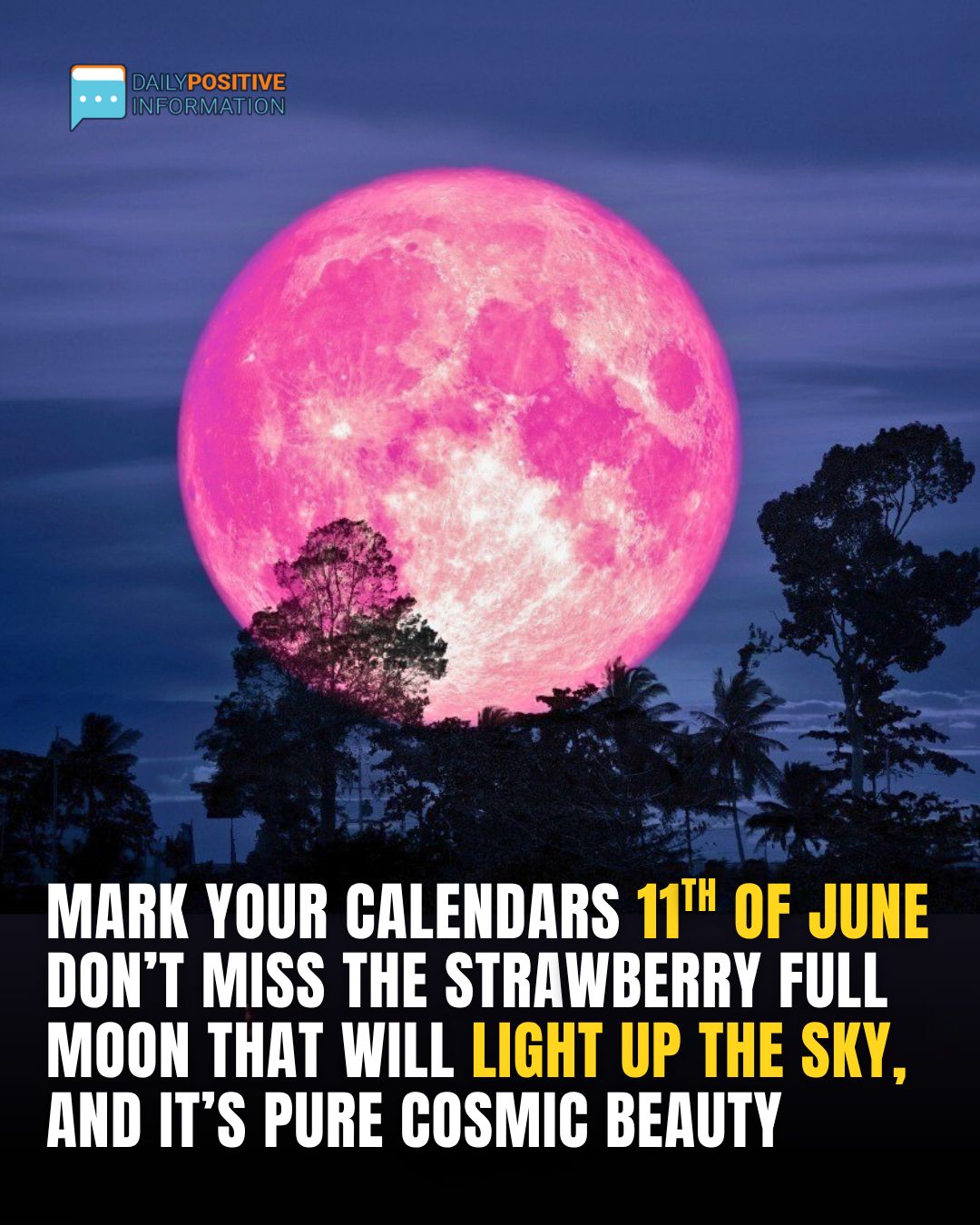 Get Ready For The Strawberry Full Moon On June 11th, A Celestial Magic You’ll Never Forget
