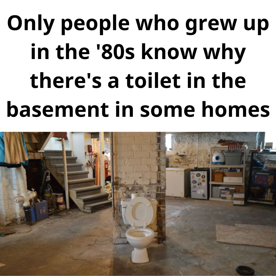 The Reason Some Old Homes Randomly Have A Toilet In The Basement