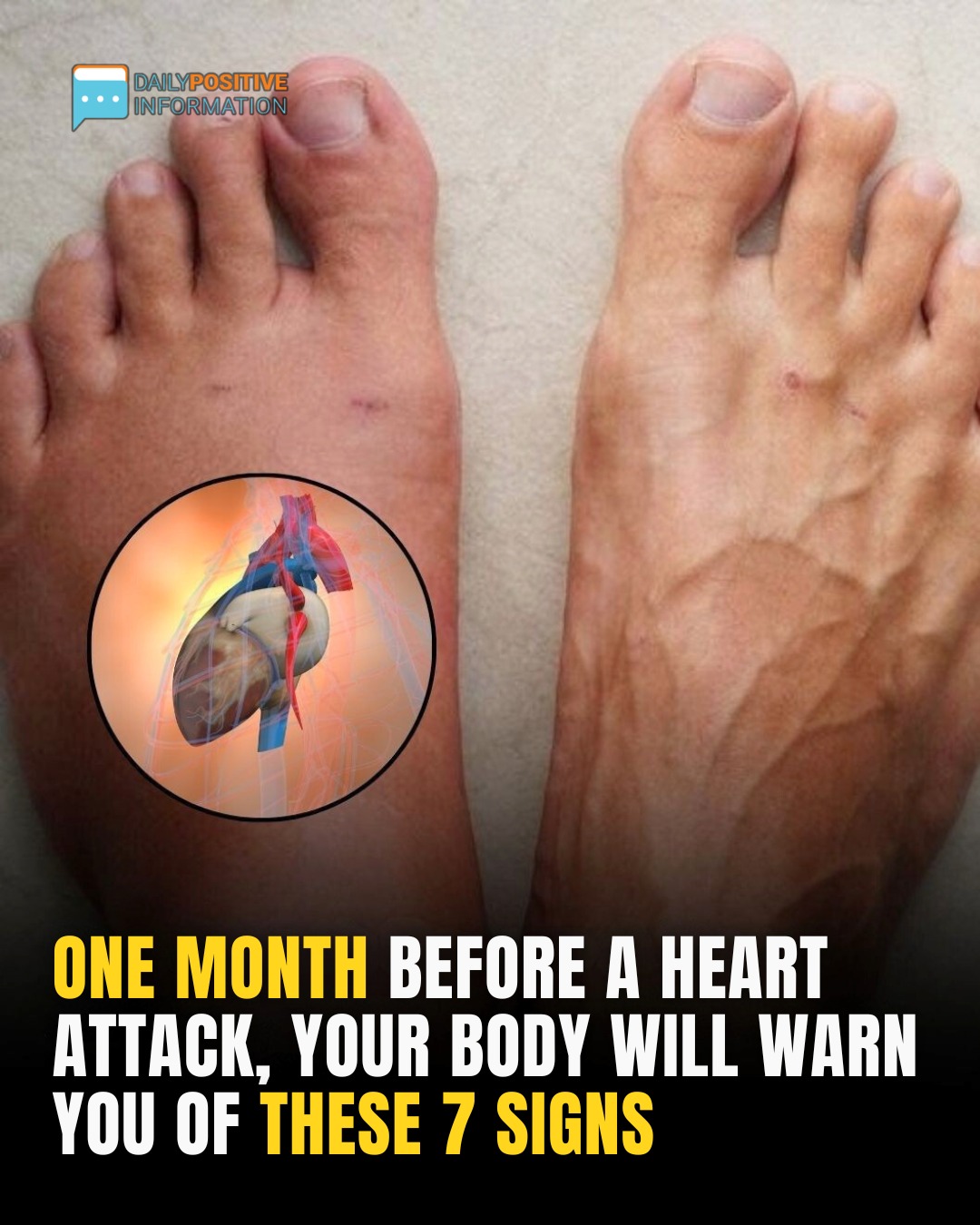 One Month Before A Heart Attack, Your Body Will Warn You Of These 7 Signs