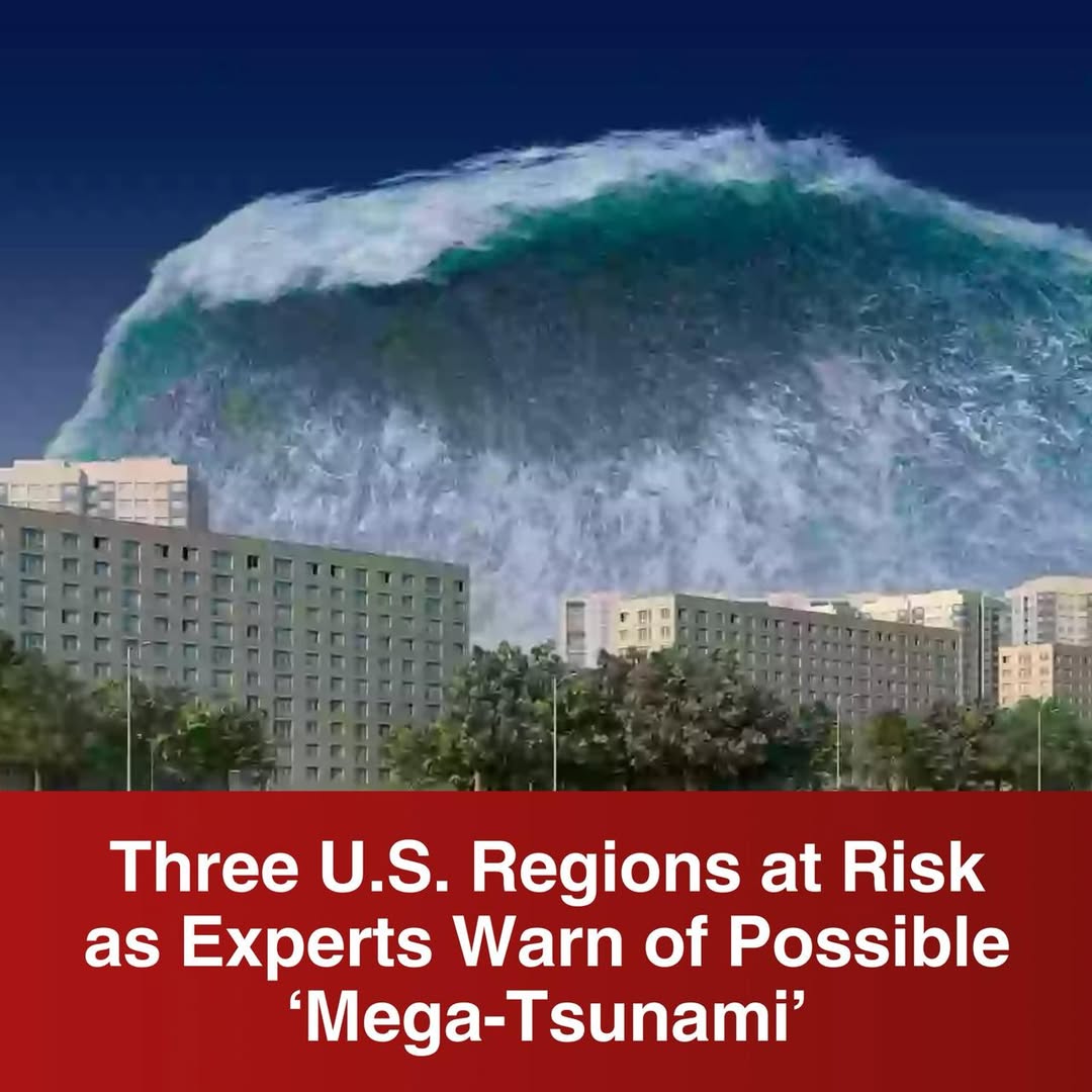 Scientist Warn That Massive Flooding and Tsunamis Could Hit 3 Major Regions in the U.S.