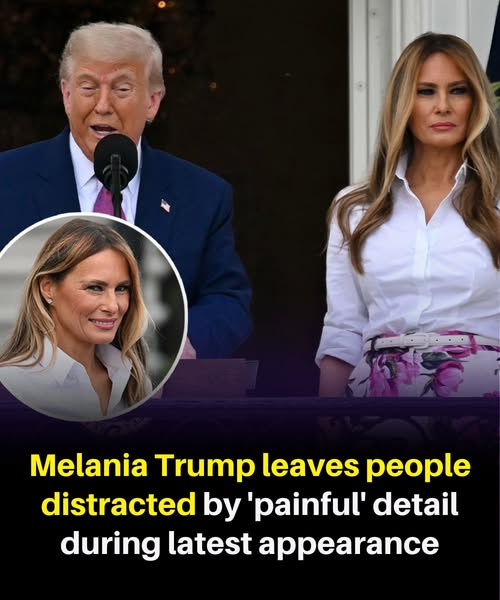Melania Trump leaves people distracted by ‘painful’ detail during latest appearance