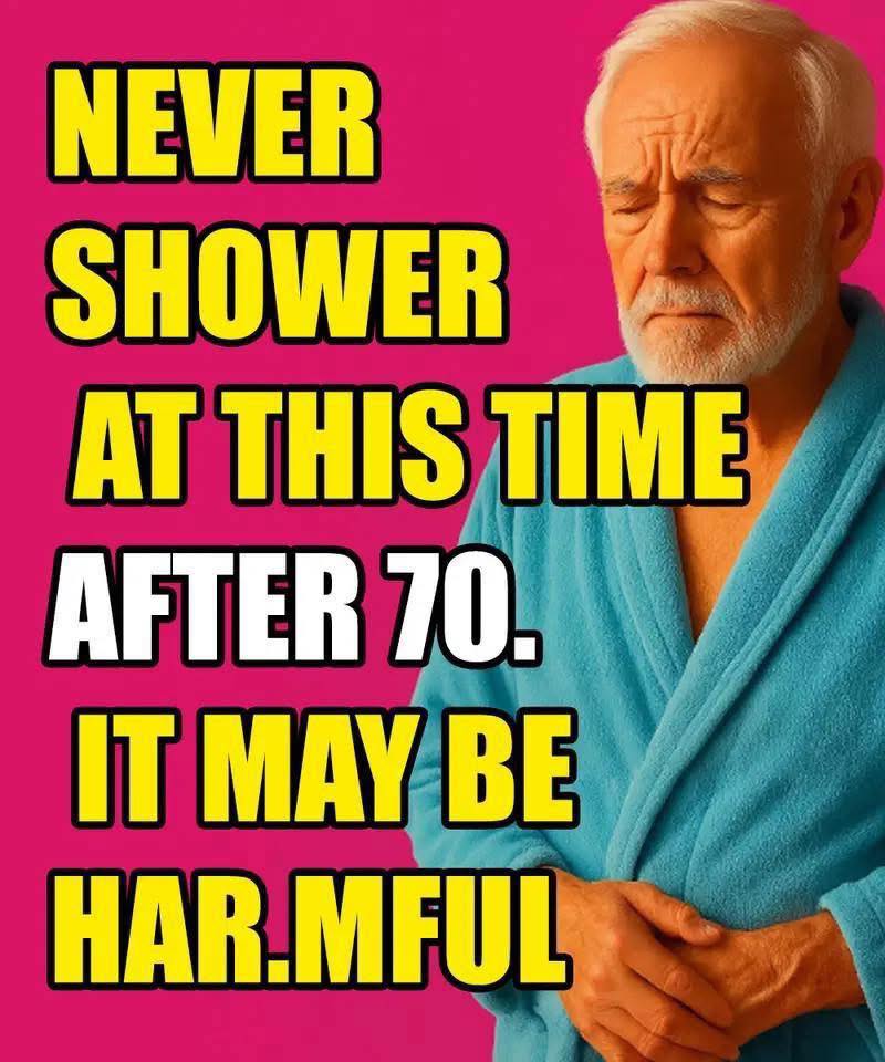Shower Safety! The Most Da.ngerous Time to Bathe if You’re Older (and How to Avoid Serious Risks)