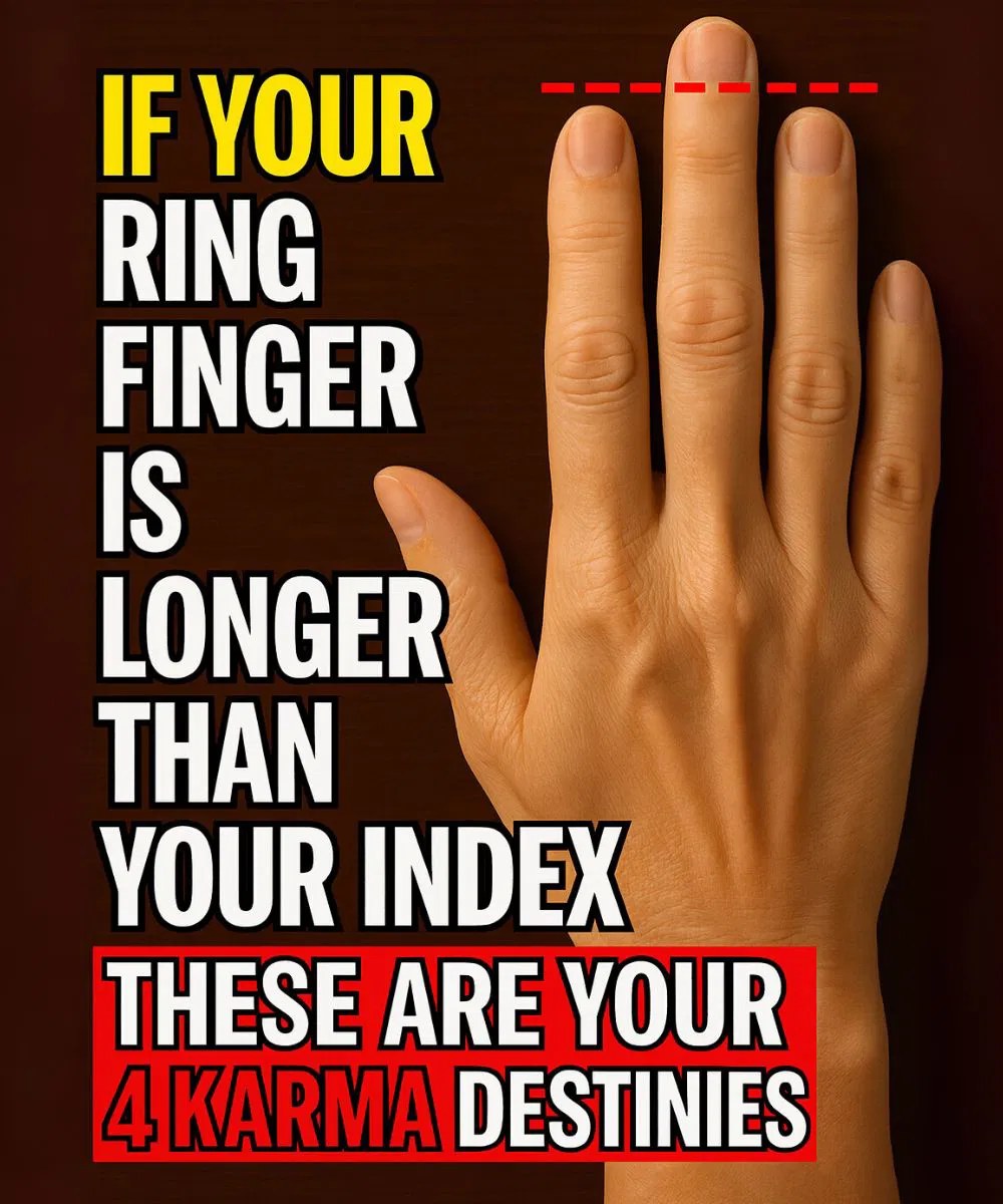 The hidden meaning of having a ring finger longer than an index finger: a mark of the soul