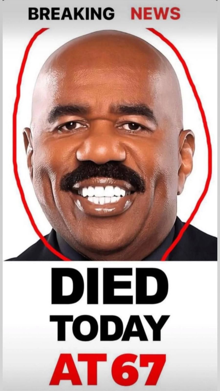 PRAYERS FOR STEVE HARVEY!!!!