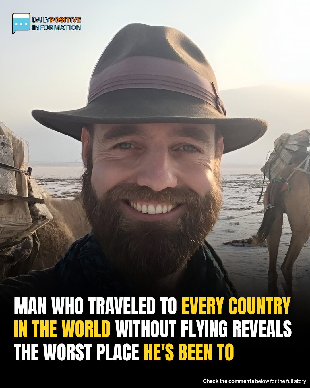 Man Visits Every Country Without Flying – Shares Most Difficult Destination