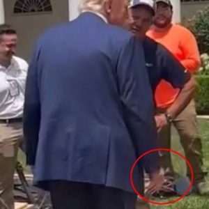 Fans spot ‘catheter’ in Trump’s pants and fear for his health