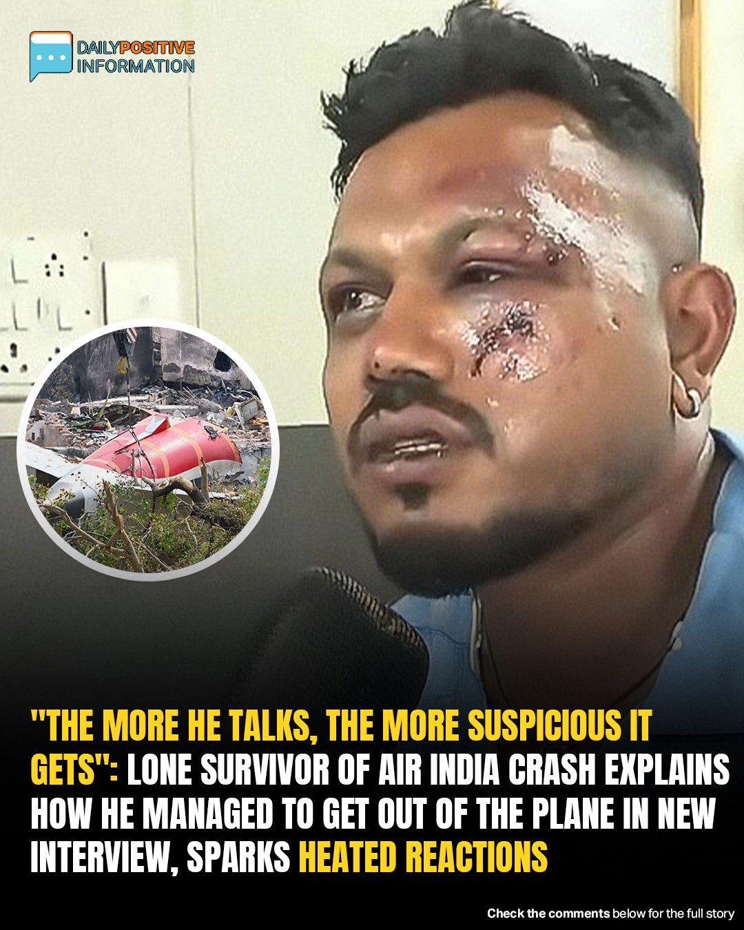 Air India Crash Survivor Breaks Silence, Shares Harrowing Escape From Boeing