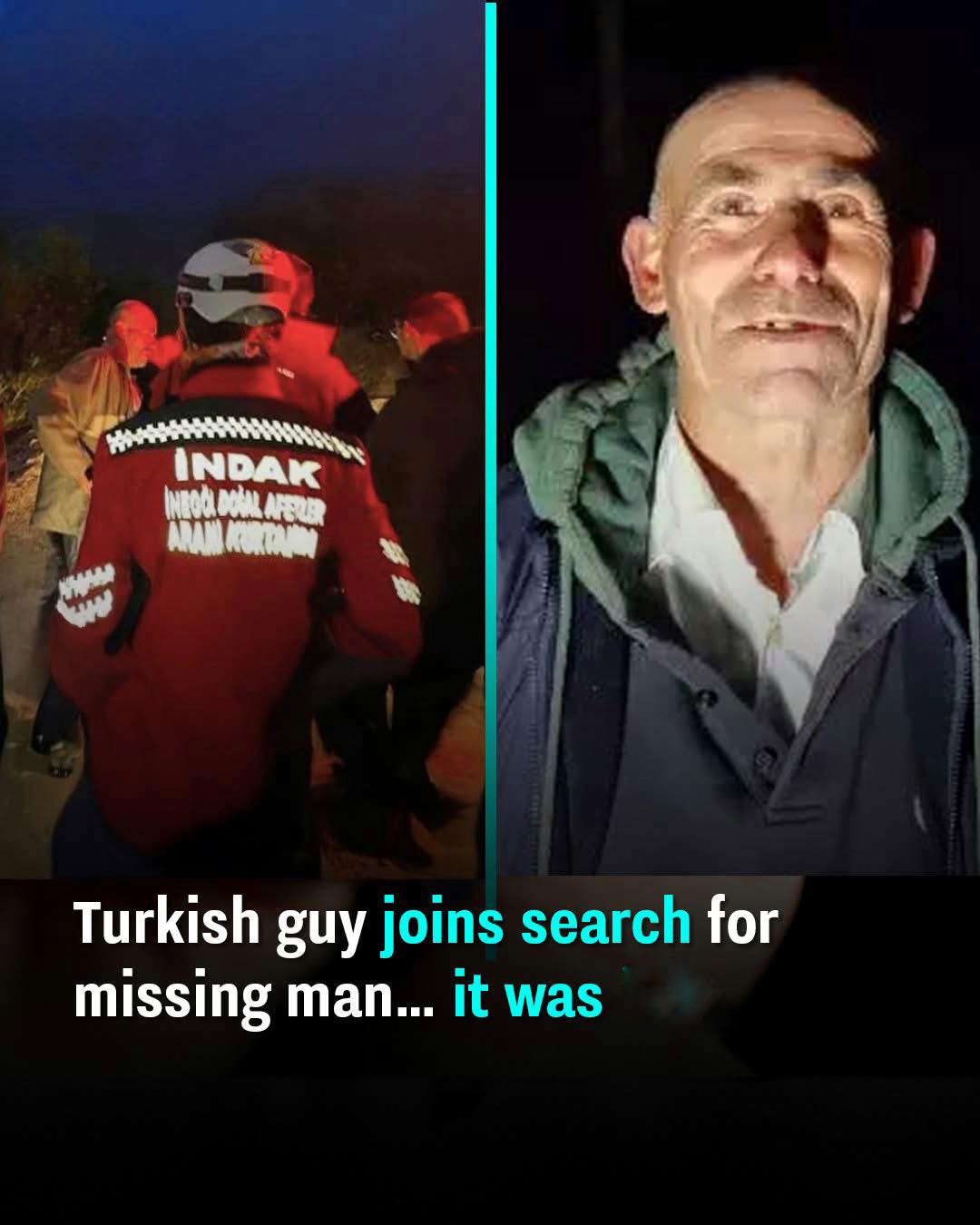 Man Joins His Own Search Party Without Realizing It