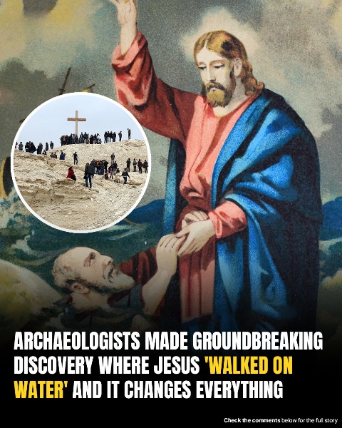 Archaeologists Uncover Stunning Find At Biblical Site Where Jesus ‘Walked On Water’