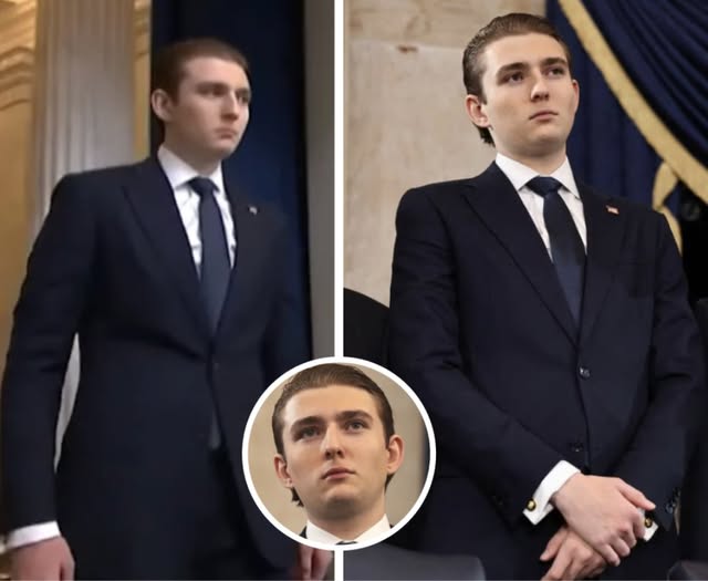Photos Of Barron Trump At Inauguration ‘Break Internet’ After People Spot Small Detail