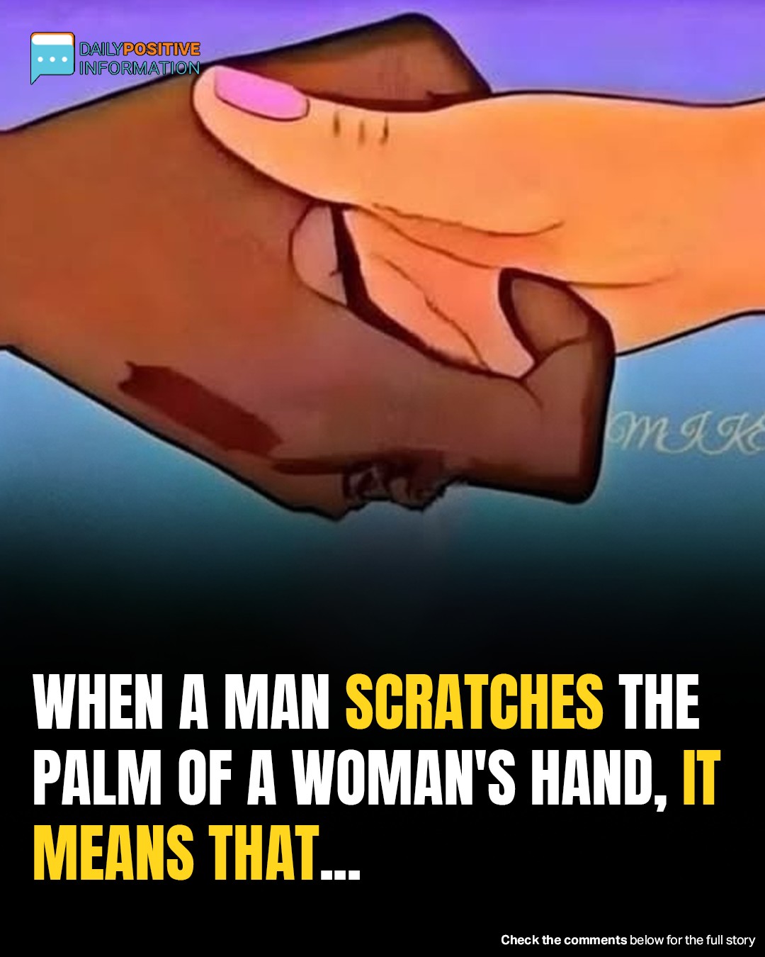 The Meaning Of The Intriguing Gesture Of Scratching The Palm Of Another Person’s Hand