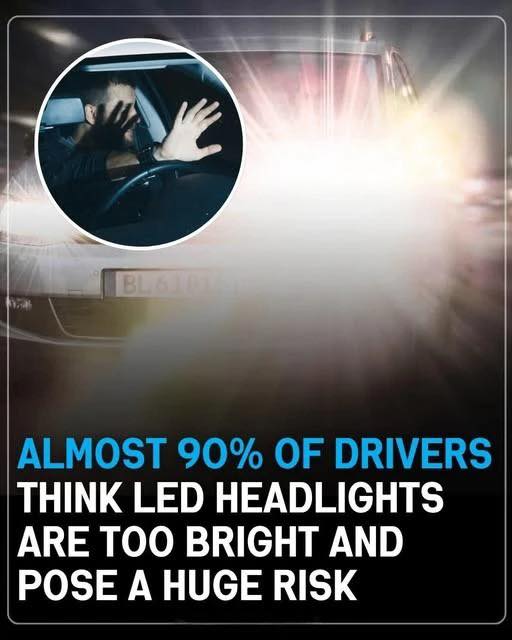 Blinded by the Light? 90% of Drivers Say LED Headlights Are Just Too Much