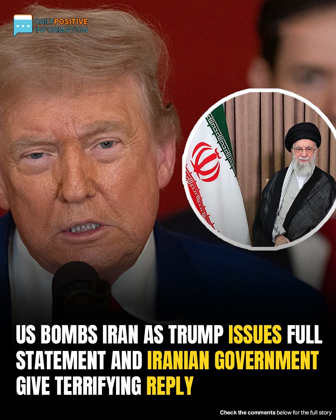 Tensions Escalate: Trump Justifies Attack On Iran Amid Harrowing Response From Iranian Government