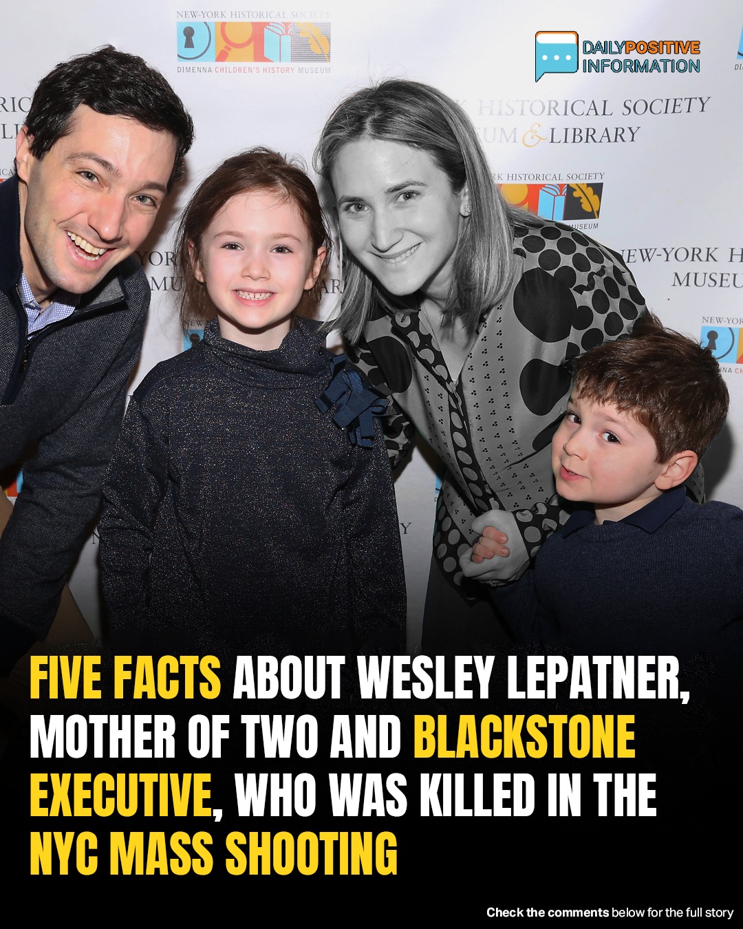 Blackstone Executive Wesley Lepatner Identified Among Four Victims In Midtown Shooting