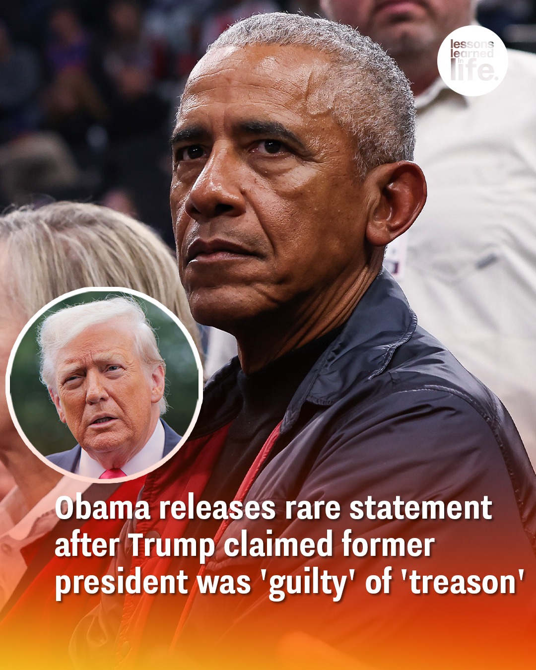 Obama releases rare statement after Trump claimed former president was ‘guilty’ of ‘treason’