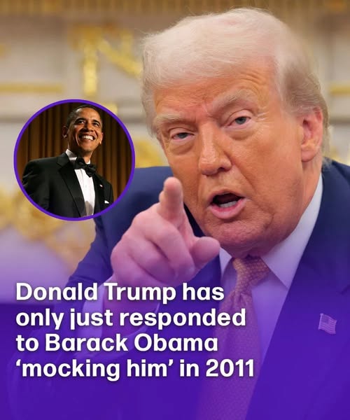 Donald Trump Finally Responds to Barack Obama’s 2011 Roast
