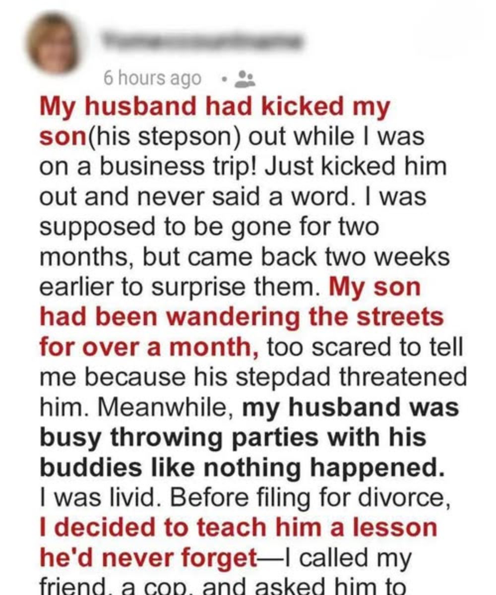 He Tossed Out My Son Like Trash — I Came Back From Overseas and Took It All