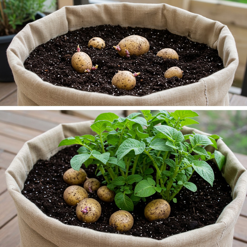 Grow Potatoes Without Soil or a Backyard – This Method Works Like Magic