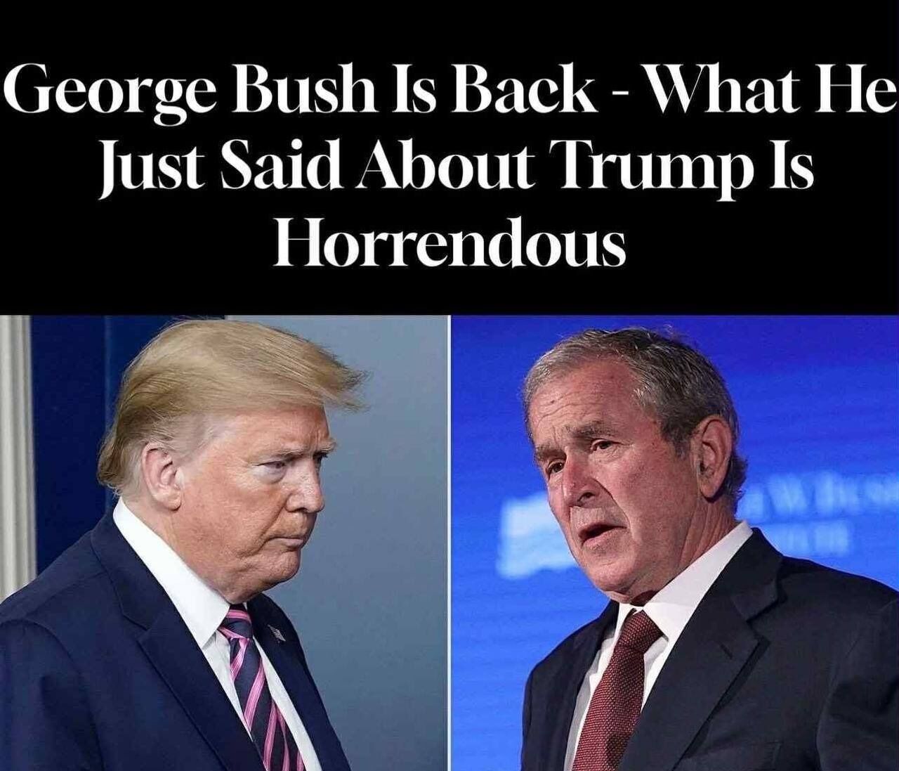 Bush, Obama Join Forces To Criticize Closing Of USAID By Trump