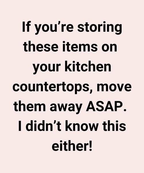 Stop Cluttering Your Counters: 10 Things to Keep Off