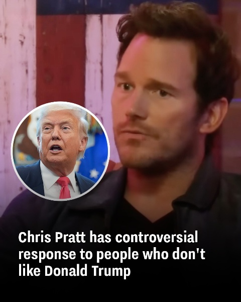 Chris Pratt sparks debate with his remarks about people who dislike Donald Trump