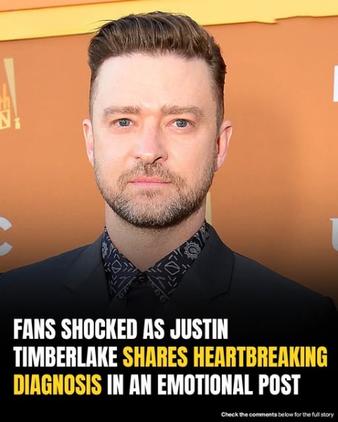 Justin Timberlake Reveals Devastating Diagnosis, Leaving Fans in Sh0ck