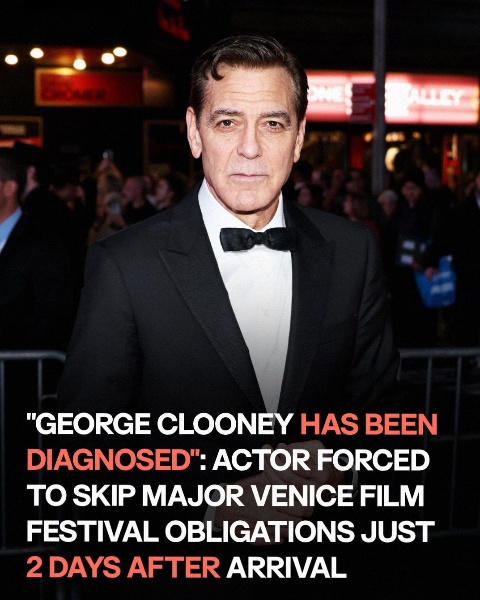 George Clooney Unable to Attend Venice Film Festival Obligations – Full Details