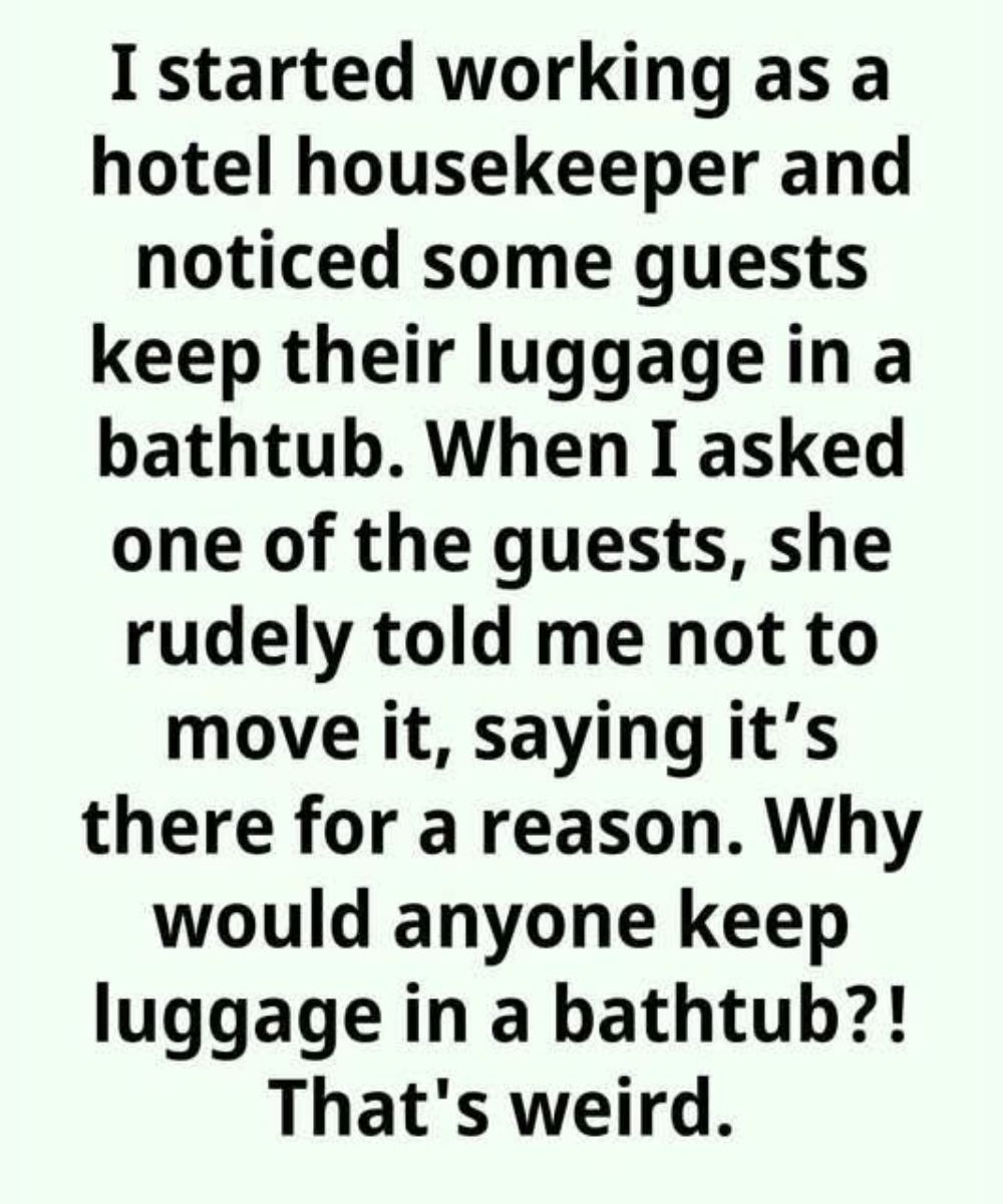 Why You Should Put Luggage in Your Hotel Room’s Bathtub
