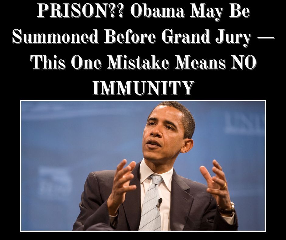 Obama Could Face Grand Jury Over ‘Russiagate’: Report