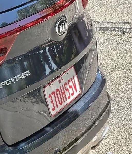 Viral License Plate Leaves People Doing a Double Take