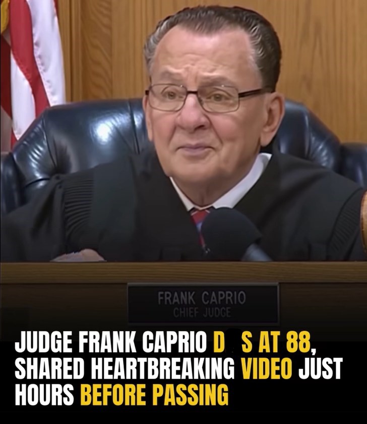 Celebrity judge Frank Caprio passes away at 88