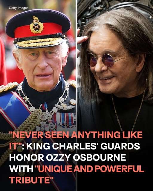 King Charles’ Guards Honor Ozzy Osbourne With a ‘Unique and Powerful Tribute’