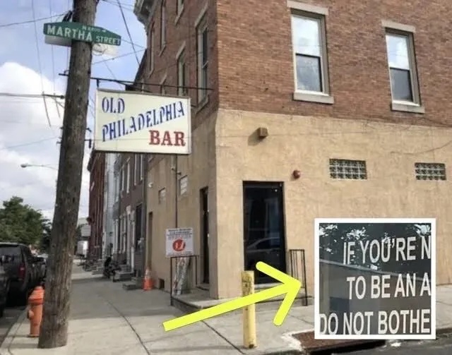 Bar’s Front Door Sign ‘Sparks Outrage’, Manager Claims It’s ‘Increased Business’