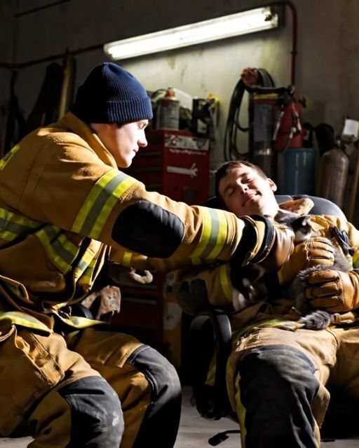 We Pulled Two Kittens Out Of A Burning House—And Then They Refused To Leave Our Side