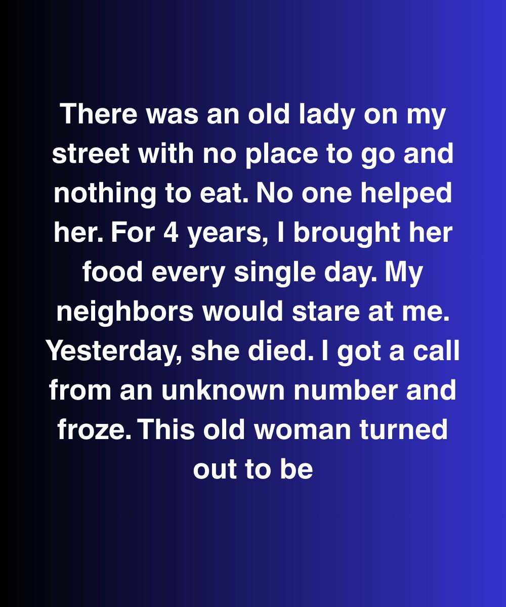 The Woman Everyone Ignored Just Changed My Life Forever