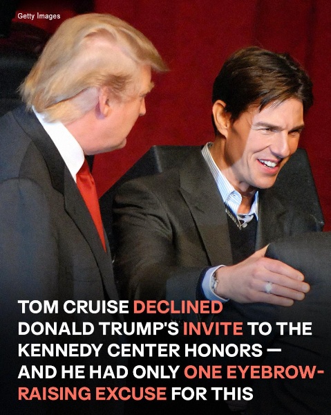 Tom Cruise Turns Down Donald Trump’s Invitation